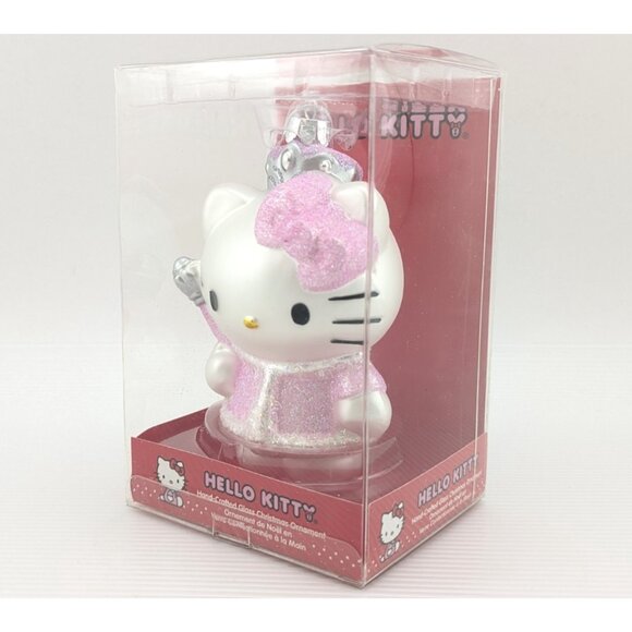 Kurt Adler Hello Kitty Glass Christmas Ornament 2014 - Picture 7 of 13